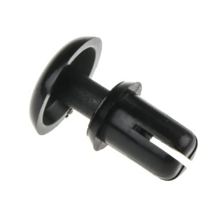 Essentra Nylon Snap Rivet 4 mm, 7.1 mm Length, Plain Finish, RoHS Compliant SR4060B