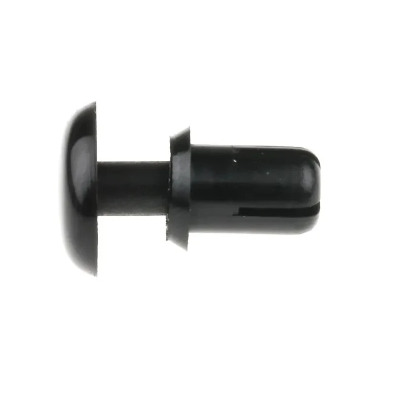 Essentra Nylon Snap Rivet 4 mm, 7.1 mm Length, Plain Finish, RoHS Compliant SR4060B