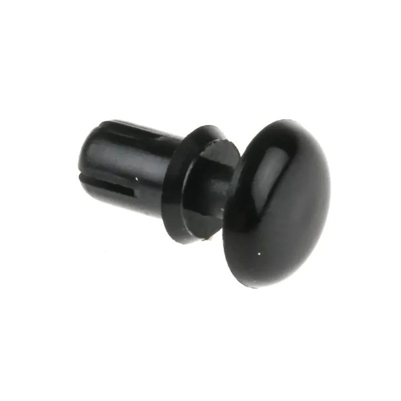 Essentra Nylon Snap Rivet 4 mm, 7.1 mm Length, Plain Finish, RoHS Compliant SR4060B