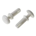 Essentra Nylon Snap Rivet 3 mm Diameter 9 mm Length Reusable Snap-Type Fastener SR-3080W