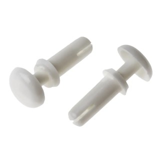 Essentra Nylon Snap Rivet 3 mm Diameter 9 mm Length Reusable Snap-Type Fastener SR-3080W
