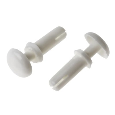 Essentra Nylon Snap Rivet 3 mm Diameter 9 mm Length Reusable Snap-Type Fastener SR-3080W