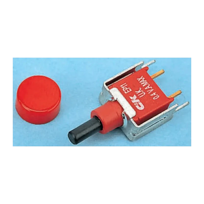C & K Miniature Momentary Push Button Switch, PCB Mount, SPDT, IP57, 28V DC 120V AC EP12SD1V3BE