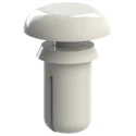 Essentra Nylon Snap Rivet 3.5 mm, Rivet Length 6.1 mm, Head Diameter 6.4 mm SR-3545W