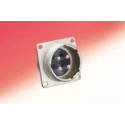Hirose Industrial Circular Connector, Cable Mount, 16 Contacts, M30 Plug Male, JR Series JR25RK-16P