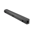 RS PRO Black White Heavy Duty Rubber Impact Protector 1 m Length 4 mm Diameter 150 mm Height 40 mm Thickness 174-5970