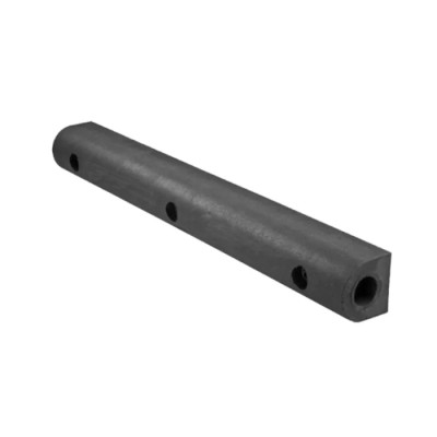 RS PRO Black White Heavy Duty Rubber Impact Protector 1 m Length 4 mm Diameter 150 mm Height 40 mm Thickness 174-5970