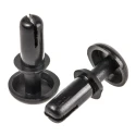 Essentra Nylon Snap Rivet 3 mm Diameter, 7.1 mm Length, Nylon Body, Plain Finish SR3065B