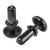 Essentra Nylon Snap Rivet 3 mm Diameter, 7.1 mm Length, Nylon Body, Plain Finish SR3065B