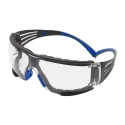 3M SecureFit™ 400 Safety Glasses Gas Resistant Molten Metal Scratch Resistant Hot Solid Projections Arc Flash SF401SGAF-BLU-F