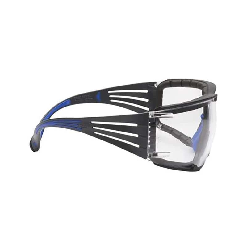 3M SecureFit™ 400 Safety Glasses Gas Resistant Molten Metal Scratch Resistant Hot Solid Projections Arc Flash SF401SGAF-BLU-F