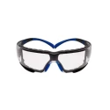 3M SecureFit™ 400 Safety Glasses Gas Resistant Molten Metal Scratch Resistant Hot Solid Projections Arc Flash SF401SGAF-BLU-F