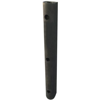 RS PRO Black Rubber Impact Protector Shock Absorber 1 m x 4 mm Diameter x 100 mm Height 174-5969