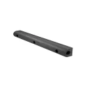 RS PRO Black Rubber Impact Protector Shock Absorber 1 m x 4 mm Diameter x 100 mm Height 174-5969