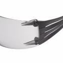3M SecureFit™ 400 Series Safety Glasses with Smoke Lens, Arc Flash and Dust Resistant, Plastic Frame SF407SGAF-BLU