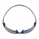 3M SecureFit™ 400 Grey Lens Plastic Frame Safety Glasses with Dust Protection, Electric Arc Resistant, Scratch SF402SGAF-BLU