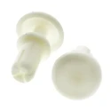 Essentra Nylon Snap Rivet 4 mm Diameter, 9 mm Length, Plain Finish, RoHS Compliant SR-4070W