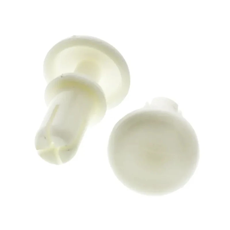 Essentra Nylon Snap Rivet 4 mm Diameter, 9 mm Length, Plain Finish, RoHS Compliant SR-4070W
