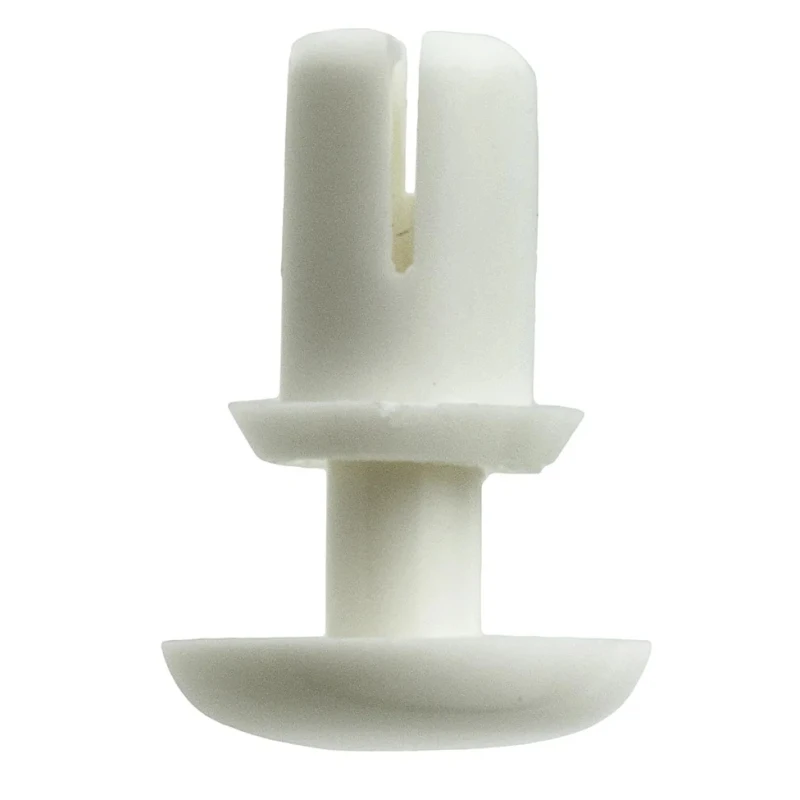 Essentra Nylon Snap Rivet 4 mm Plain Finish Nylon Body Snap-Action Reusable Rivet SR-4060W