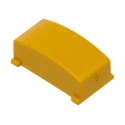 MEC Modular Switch Cap Yellow LCP for Use with 16315 Series Push Button Switch, 16310 Series Push Button Switch 1630004