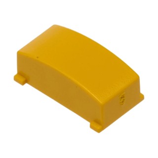 MEC Modular Switch Cap Yellow LCP for Use with 16315 Series Push Button Switch, 16310 Series Push Button Switch 1630004