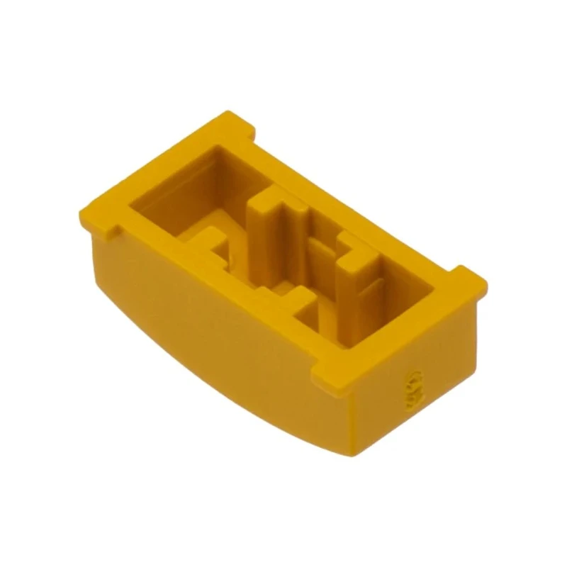 MEC Modular Switch Cap Yellow LCP for Use with 16315 Series Push Button Switch, 16310 Series Push Button Switch 1630004