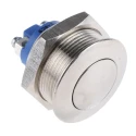 APEM Push Button Switch Momentary Panel Mount 22.2 mm Cutout SPST 48 V dc AV021003C900