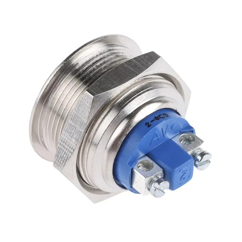 APEM Push Button Switch Momentary Panel Mount 22.2 mm Cutout SPST 48 V dc AV021003C900