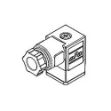 Molex 2P+E DIN 43650 C Solenoid Connector Female, Brass Contacts, Screw Termination, 250 V AC, 300 V DC, 16A 121023-0085