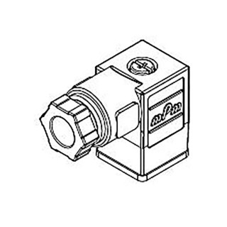 Molex DIN 43650 Solenoid Connector 250 V AC, 300 V DC, 16A, Polypropylene Body, Brass Contacts 121023-0433