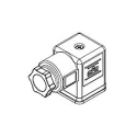 Molex DIN 43650 Solenoid Connector, 250 V AC, 300 V DC, 16 A, Form A, PG9 Threads, Brass Contacts 121023-0612