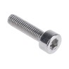 RS PRO Plain Stainless Steel Hex Socket Cap Screw, Hex Socket Drive, Thread M3 x Length 12 mm 281-007