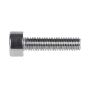 RS PRO Plain Stainless Steel Hex Socket Cap Screw, Hex Socket Drive, Thread M3 x Length 12 mm 281-007
