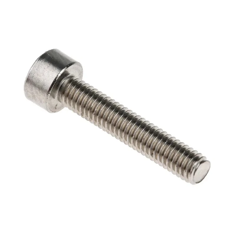 RS PRO Plain Stainless Steel Hex Socket Cap Screw, Hex Socket Drive, Thread M3, Length 16mm, Grade A, DIN 912 281-013