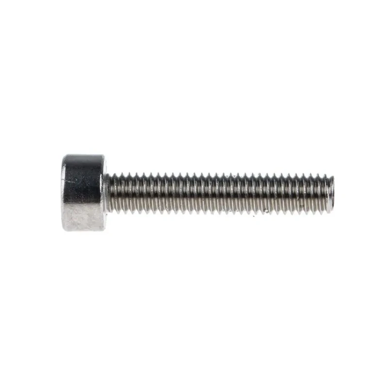 RS PRO Plain Stainless Steel Hex Socket Cap Screw, Hex Socket Drive, Thread M3, Length 16mm, Grade A, DIN 912 281-013