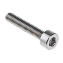 RS PRO Plain Stainless Steel Hex Socket Cap Screw, Hex Socket Drive, Thread M3, Length 16mm, Grade A, DIN 912 281-013