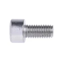 RS PRO Plain Stainless Steel Hex Socket Cap Screw M5 x 10 mm, Hex Socket Drive, DIN 912 281-063
