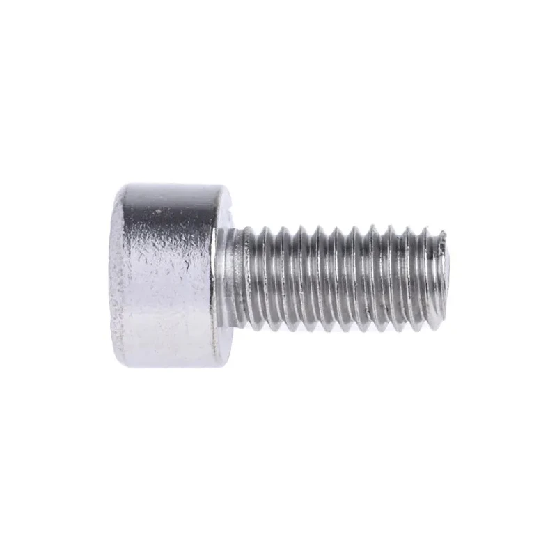 RS PRO Plain Stainless Steel Hex Socket Cap Screw M5 x 10 mm, Hex Socket Drive, DIN 912 281-063