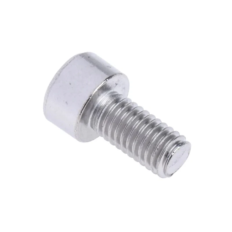 RS PRO Plain Stainless Steel Hex Socket Cap Screw M5 x 10 mm, Hex Socket Drive, DIN 912 281-063