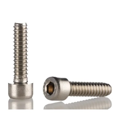 RS PRO Plain Stainless Steel Hex Socket Cap Screw, Hex Socket Drive, M5 x 12 mm 281-079