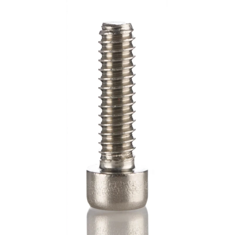 RS PRO Plain Stainless Steel Hex Socket Cap Screw, Hex Socket Drive, M5 x 12 mm 281-079