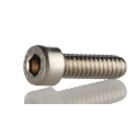 RS PRO Plain Stainless Steel Hex Socket Cap Screw, Hex Socket Drive, M5 x 12 mm 281-079