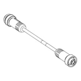 Molex Male 4 Way 7/8 In Circular Straight to Female 4 Way Straight Sensor Actuator Cable, 8 m 130010-0871