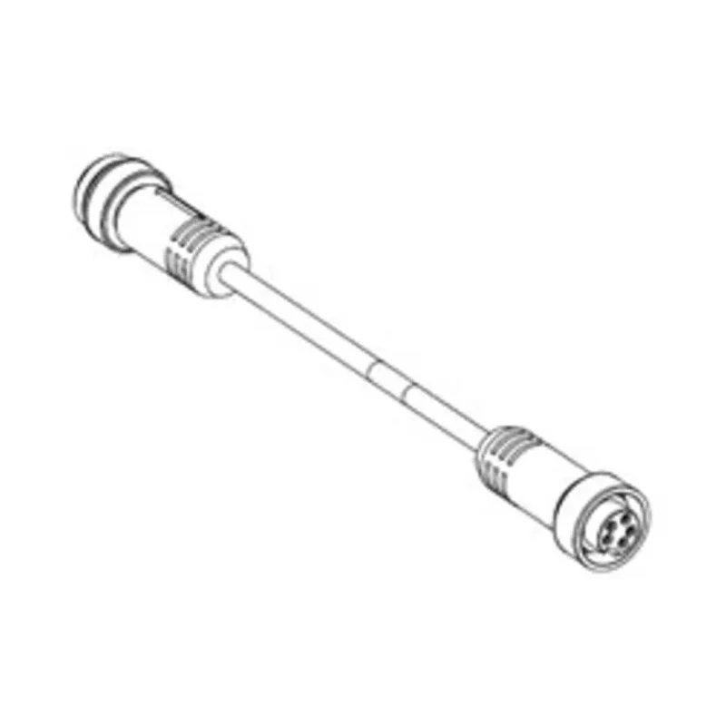 Molex Male 4 Way 7/8 In Circular Straight to Female 4 Way Straight Sensor Actuator Cable, 8 m 130010-0871