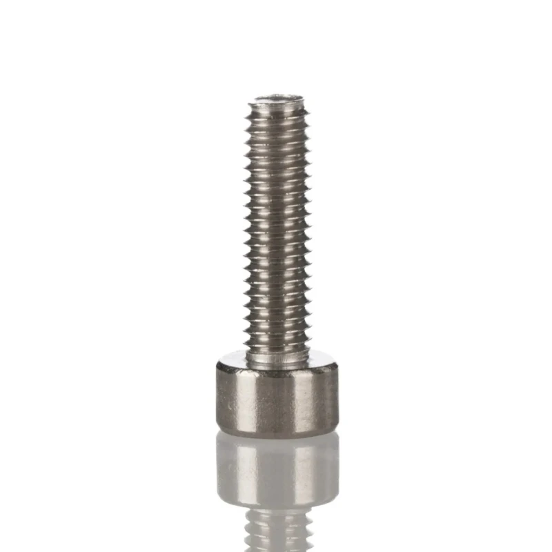 RS PRO Stainless Steel Hex Socket Cap Screw M5 x 20 mm, Plain Finish, DIN 912 281-091