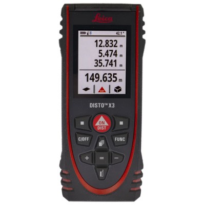 Leica Laser Measure 0.05 to 150 m Range ±1.0 mm Accuracy IP65 Waterproof Bluetooth Connectivity Model 850833
