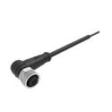 Molex Circular Connector Cable Mount Socket Female 4 Contacts M12 Threaded IP67 Micro-Change Series 