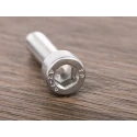RS PRO Plain Stainless Steel Hex Socket Cap Screw, Hex Socket Drive, M6 Thread x 25 mm Length 281-136