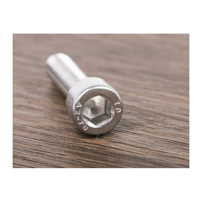 RS PRO Plain Stainless Steel Hex Socket Cap Screw, Hex Socket Drive, M6 Thread x 25 mm Length 281-136