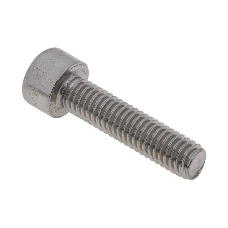 RS PRO Plain Stainless Steel Hex Socket Cap Screw, Hex Socket Drive, M6 Thread x 25 mm Length 281-136